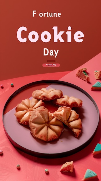 Visually appealing Fortune Cookie Day promotional box