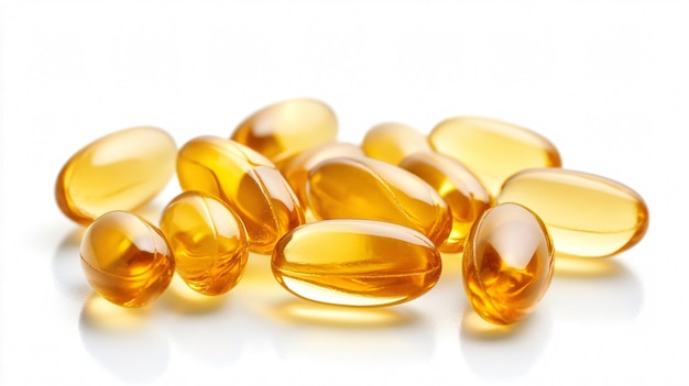 Vitamin D3 and Omega3 Fish Oil Capsules