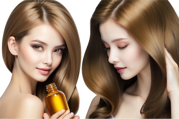 Vitamin Oil Hair Serum Moisturizing treatment formula hair is not damaged