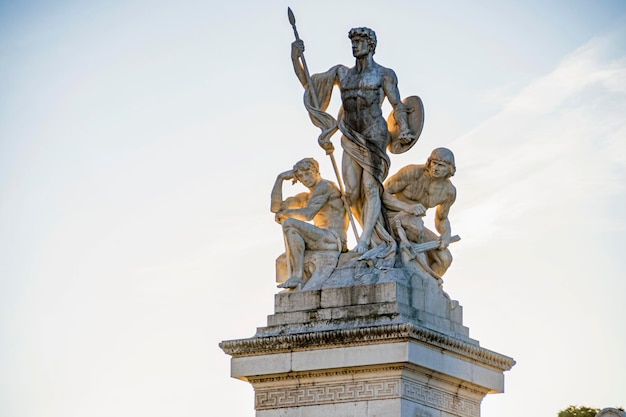 Vittoriano monument building in Rome