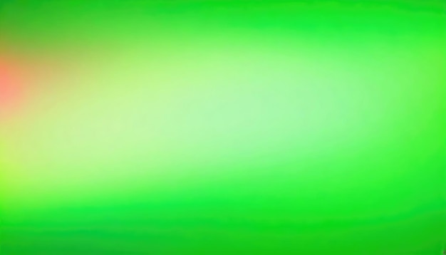 Vivid abstract green blurry gradient color mesh