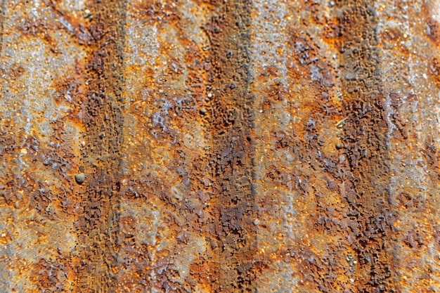 Photo vivid abstract rust and corrosion on metal surface