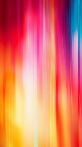 Photo vivid blurred colorful wallpaper background