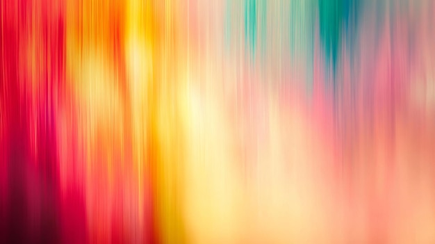 Photo vivid blurred colorful wallpaper background