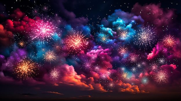 Vivid_Fireworks_Display_in_Night_Sky