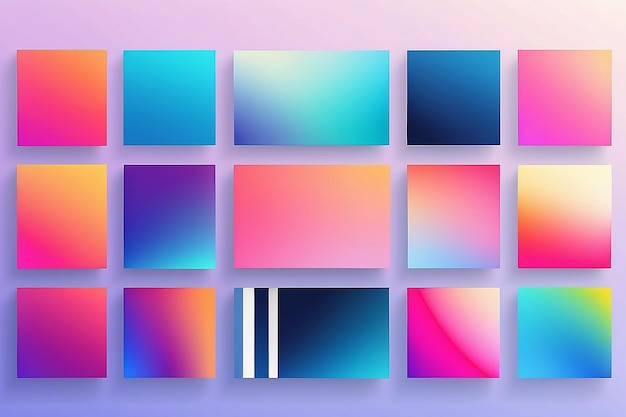 Vivid Gradient Backgrounds