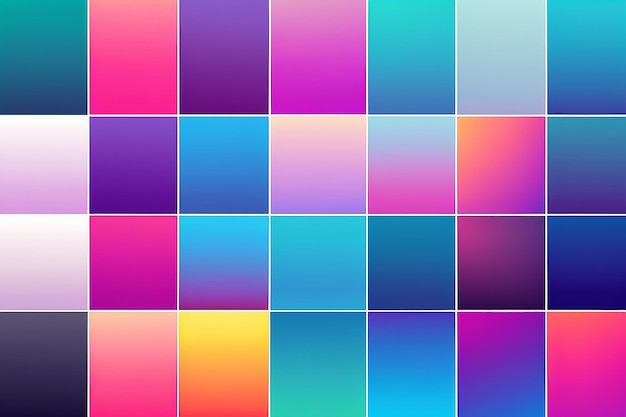 Vivid Gradient Backgrounds