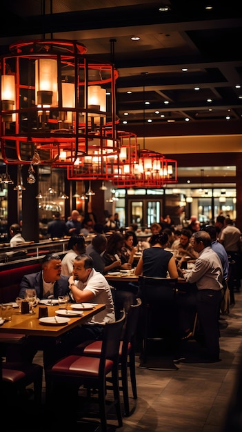 A Vivid Peek into the Busy Dining Scene at BJs Restaurant