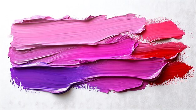 Photo vivid purple and pink abstract acrylic painting