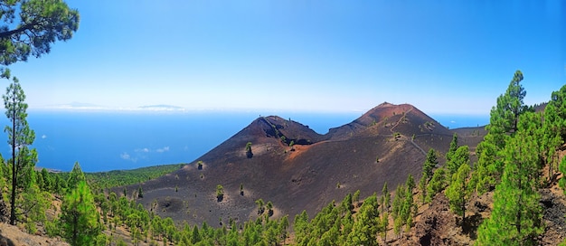 Photo volcan de san martin en la palma