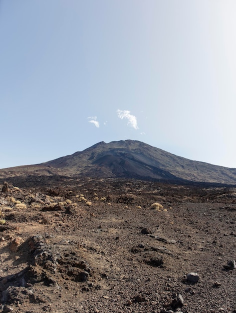 Volcanic landscape of the Canary Islands Spain