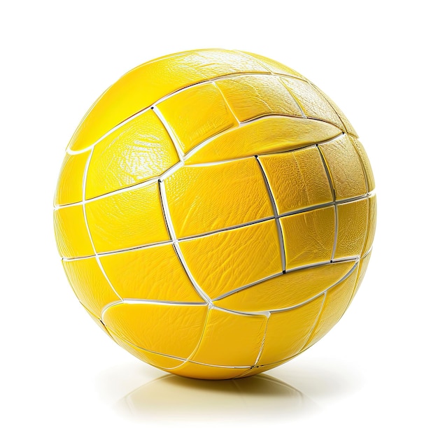 Photo volley ball isolated on white background style raw v 6 job id bf190c524ece43c5b9283c91c275e4fb