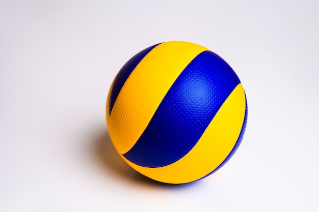 Volleyball ball on white background.