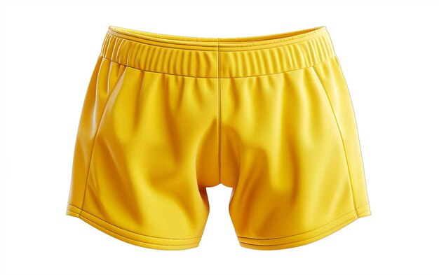 Volleyball Spandex Shorts for Dynamic Moves On White Background