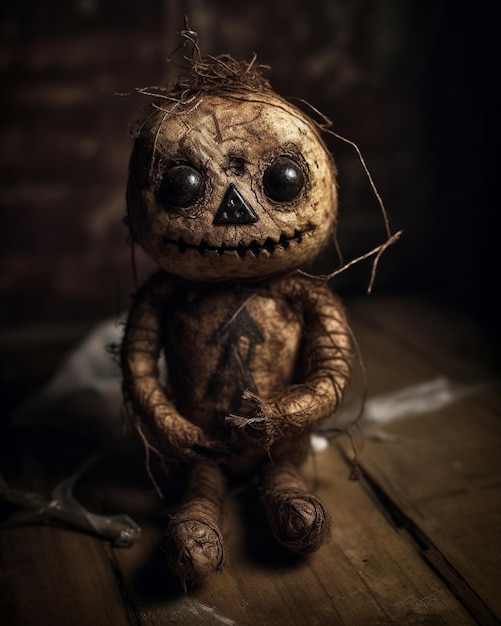 Photo a voodoo doll