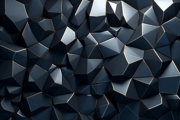 Voronoi Blocks Pattern Texture Background