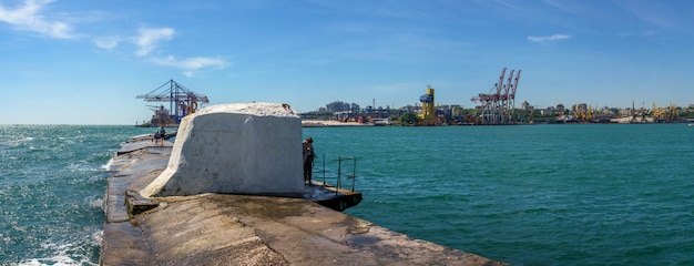 Vorontsov Lighthouse in Odessa, Ukraine