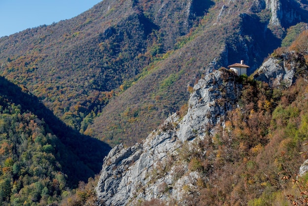 Votive church built on the cliff