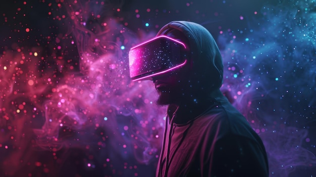 Photo the vr headset experience