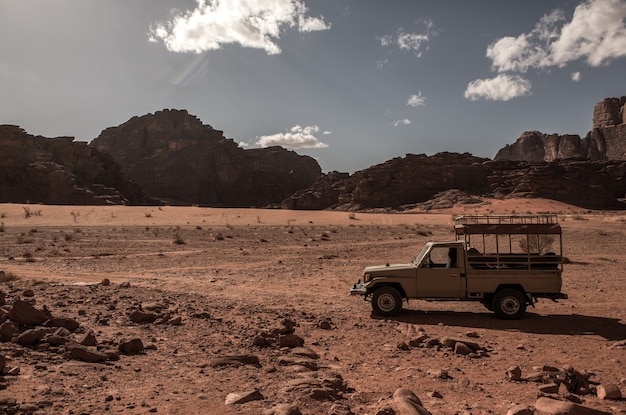 wadi Rum Desert in Jordan