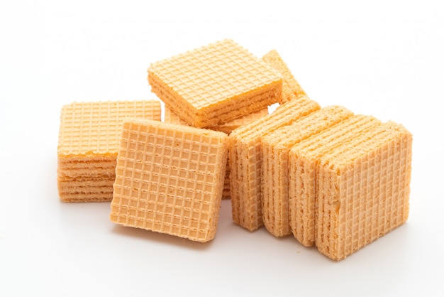 wafer biscuit with orange cream