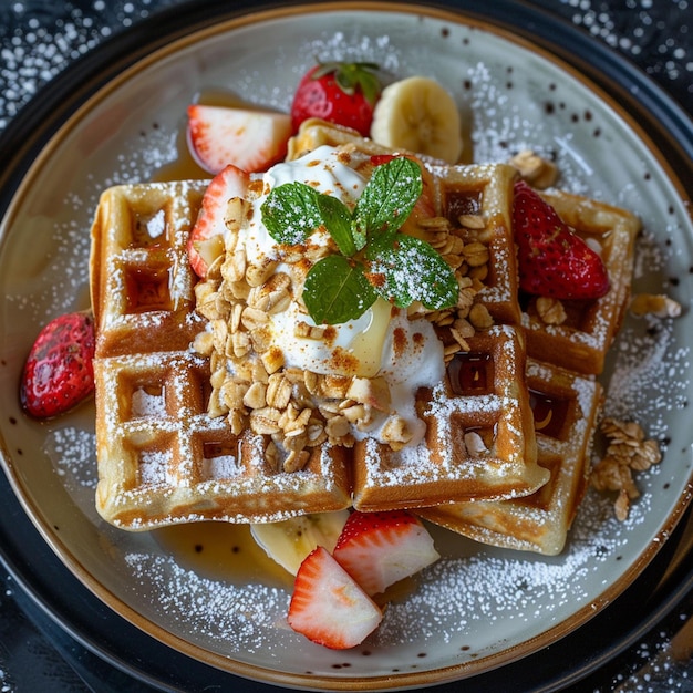 Waffle Recipes Art and Photography