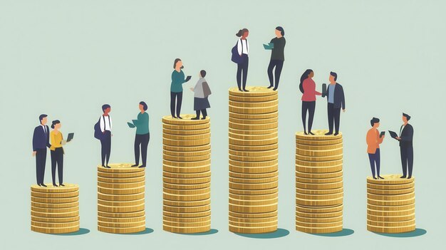 Photo wage disparity within the labor market and its contribution to income inequality