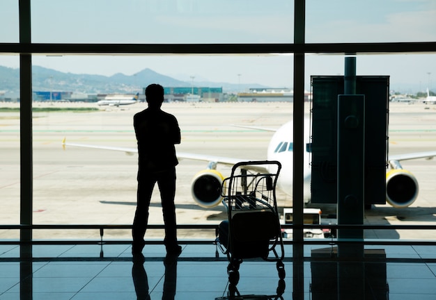 Waiting for the flight