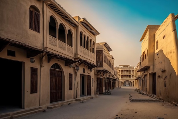 The Wakrah souqs old houses and architecture Traditional Market