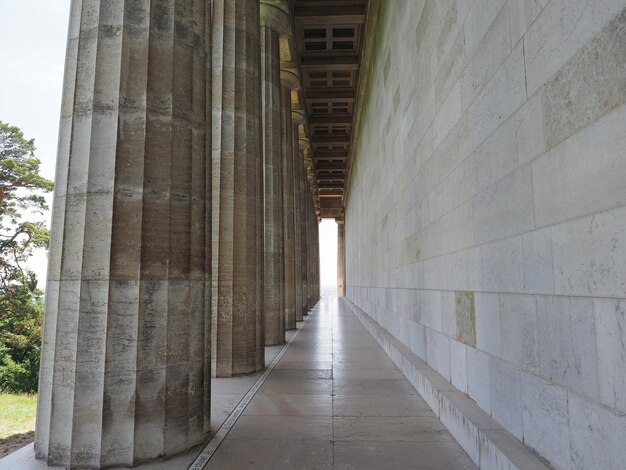 Walhalla temple in Donaustauf