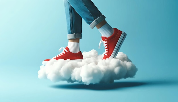 Walking on Clouds Reaching for Dreams