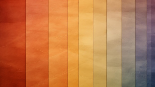 a wall of colors with different colors