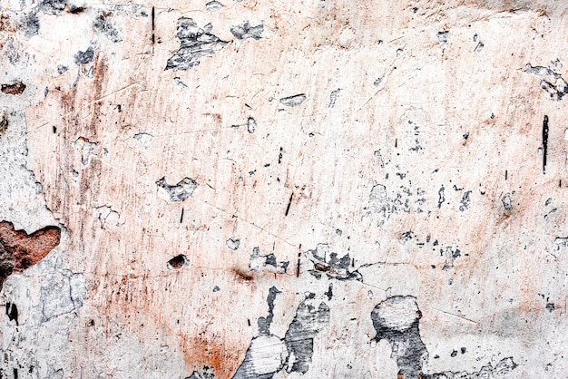  Wall fragment with scratches and cracks