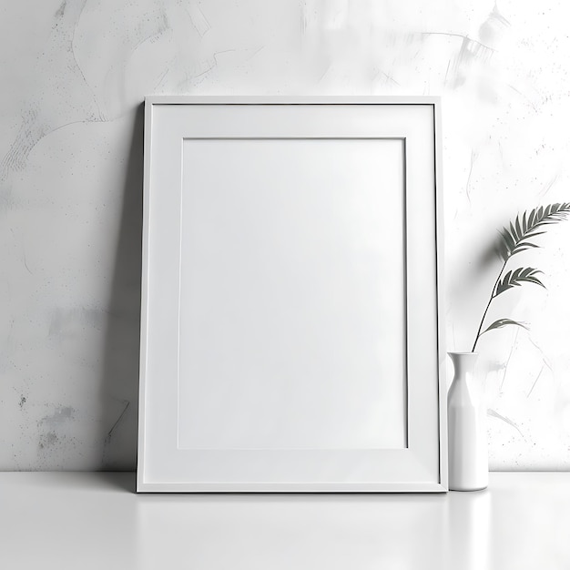 Photo wall frame mockup