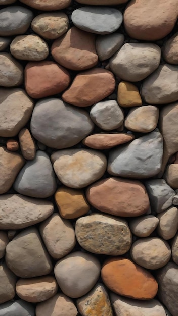 Wall made of stones