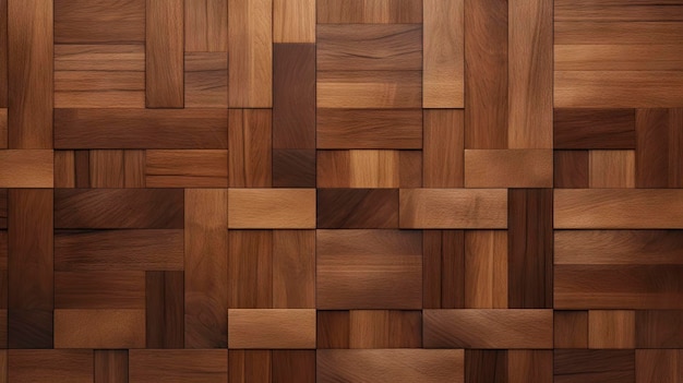 the wall of the room is made of wood