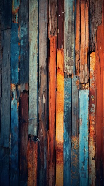 A wall of rusted metal pieces with the word rust on it.