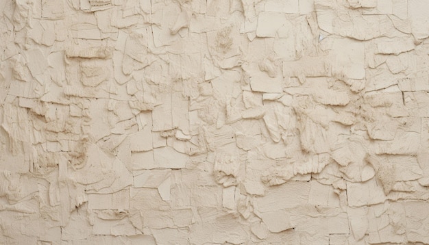 A wall texture made from recycled paper pulp creating a unique and textured surface