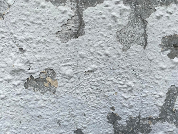 A wall that has a lot of paint on it