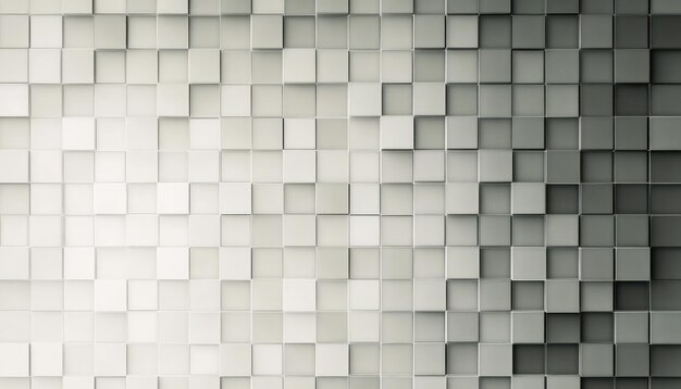 a wall of tiles with a white background