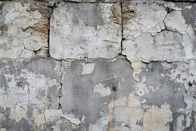 a wall with a chipped paint and a screw in it