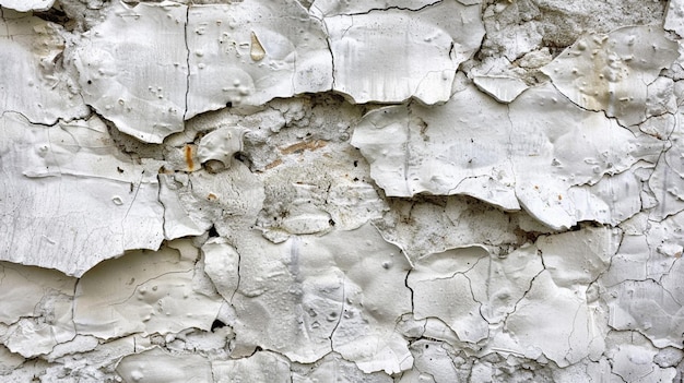 a wall with a cracked paint that has been damaged