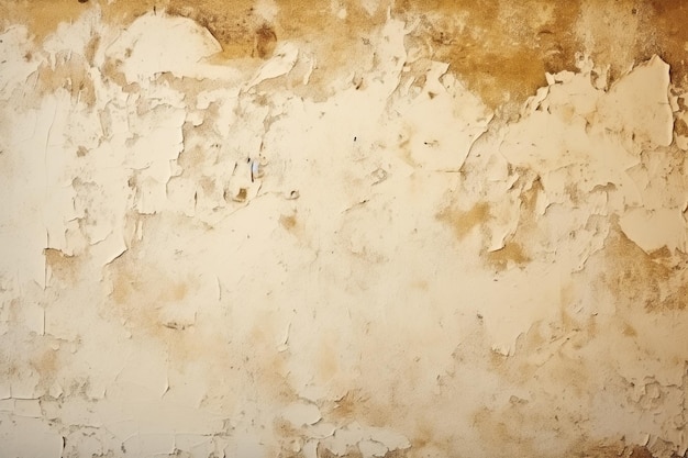 Wall with peeling plaster grunge background for design