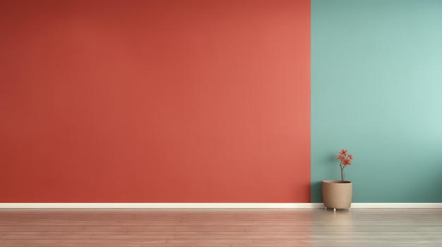 a wall with a plain color