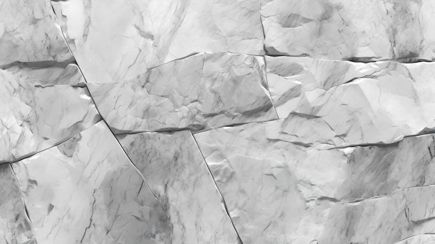 A wall with a white marble texture that is covered in a sheet of paper.