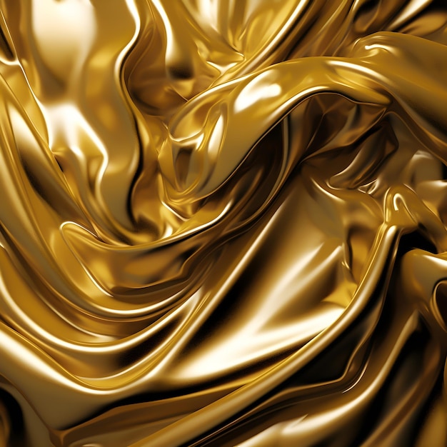 wallpaper 3d classic golden ripple