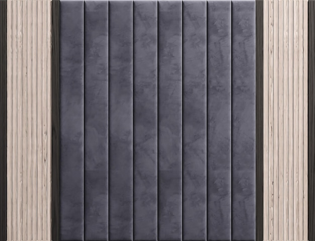 wallpaper 3d classic wooden frame with a gray cushion