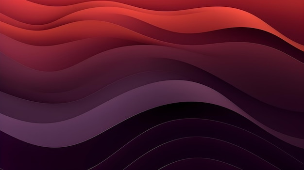 a Wallpaper of abstract wavy orange pink and purple