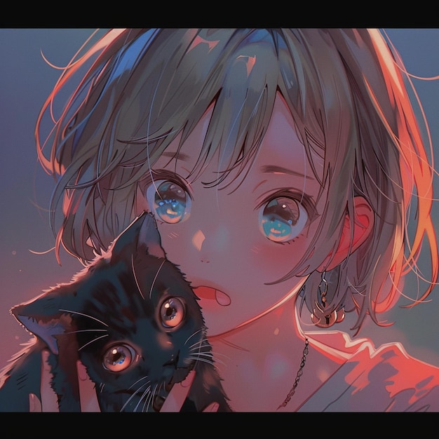 Photo wallpaper of anime illustration