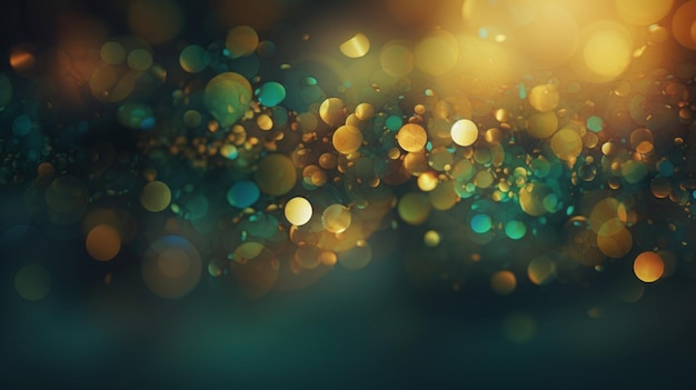 Wallpaper Bokeh background texture realistic colorful generative AI